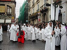 Easter Addolorata procession in Polistena, Calabria Addolorata3.JPG