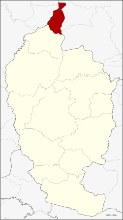 Amphoe location in Maha Sarakham Province