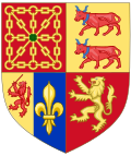 Arms of the French Department of the Pyrénées Atlantiques.svg