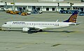 Embraer Regional Jet 195LR di Augsburg Airways, marche D-AEMD