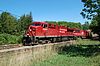 A Canadian Pacific Railway freight train in Campbellville, Ontario, in 2011