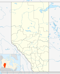 Exshaw is located in Alberta