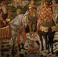 Joseph, patriarche de Constantinople sur la fresque de Benozzo Gozzoli, Cappella dei Magi.