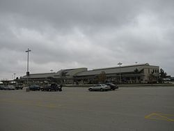 Central Illinois Regional Airport terminal, Nov 2009.jpg