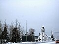 Trinity Bay church in Winter