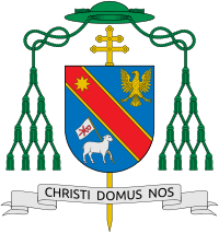 Coat of arms of Antonio Mennini.svg