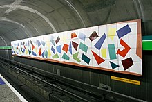 Cícero Dias, Cores e Formas, station de métro Brigadeiro à São Paulo