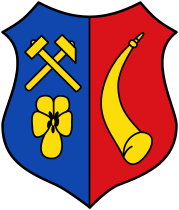Armas del antiguo municipio de Eilendorf, hpy distrito de Aquisgrán