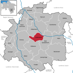 Diekholzen – Mappa