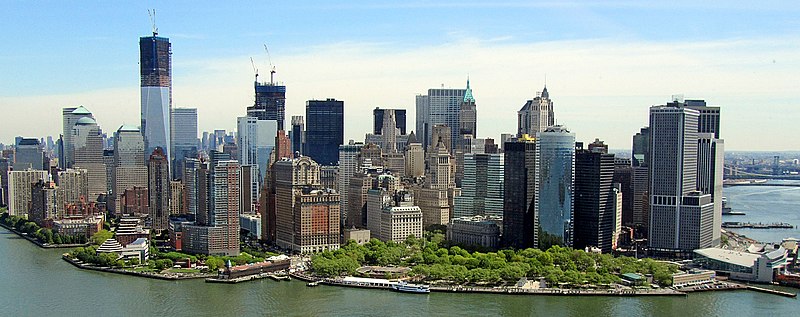 File:Downtown Manhattan from heli-April2012.jpg