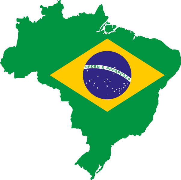 파일:Flag-map of Brazil.svg