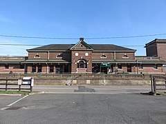 Fredericksburg Amtrak station in 2017