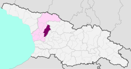 Municipalità di Martvili – Localizzazione