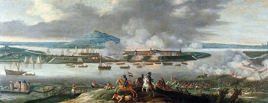 Het beleg van Schenckenschans door prins Frederik Hendrik, april 1636