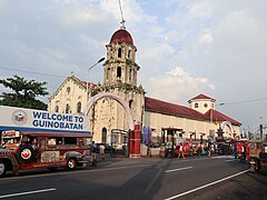 Guinobatan Church road view