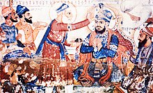 Guru Arjun Dev being pronounced fifth guru.jpg