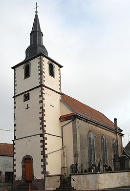 Kerk van Saint-Denis / St.Dionysus in Hérange / Heringen in Lothringen