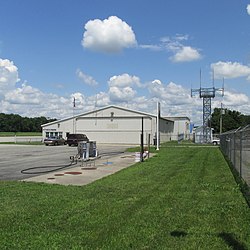 Scene at the Highland County Airport