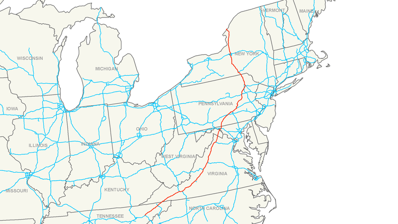 File:Interstate 81 map.png