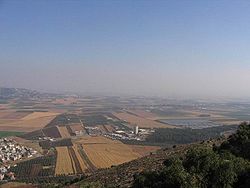 Vue de la vallée de Jezreel.