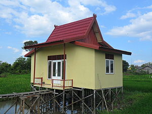 Kantor kepala desa (pambakal) Melayu Ulu