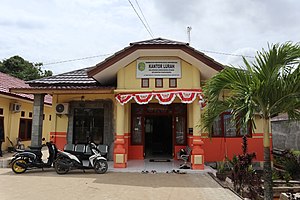 Kantor lurah Sanga-Sanga Muara