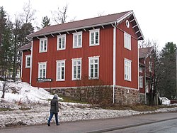 Karjalohjan kirjasto vuonna 2010