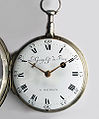 Louis George pocket watch, made in Berlin about 1810, photo: Dr.Ilk, Munich, Germany