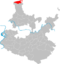 Situació de Laudenbach dins del districte de Rhein-Neckar