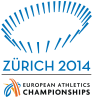 Logo der Leichtathletik-EM 2014