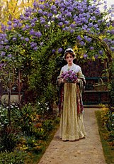 Edmund Blair Leighton: Lilac, 1901