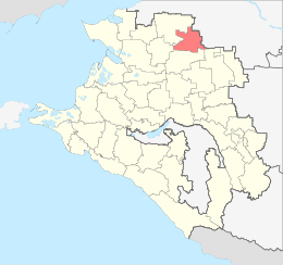Krylovskij rajon – Mappa