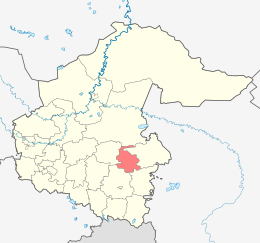 Sorokinskij rajon – Mappa
