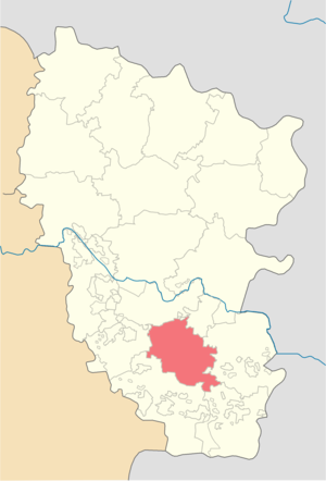 Лутугинский район на карте