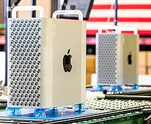 The Mac Pro (2019) on assembly line Mac Pro 2019 on assembly line.jpg