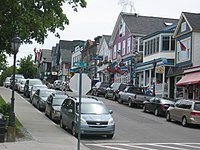 Main Street in Bar Harbor