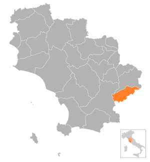 English: The Municipality of Pitigliano within...