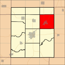 Localisation de East Eldorado Township