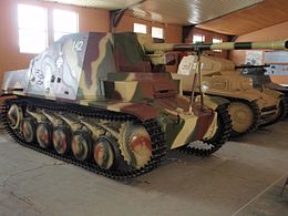 Marder II v ruskom tankovom múzeu v Kubinke