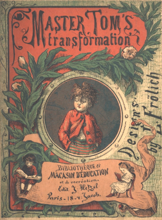 Couverture de l’édition anglaise en couleurs, 1875.