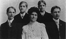 Maud Gage Baum and Her Four Sons.jpg