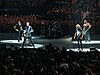 Metallica in London in 2017. From left to right: Lars Ulrich, James Hetfield, Kirk Hammett and Robert Trujillo