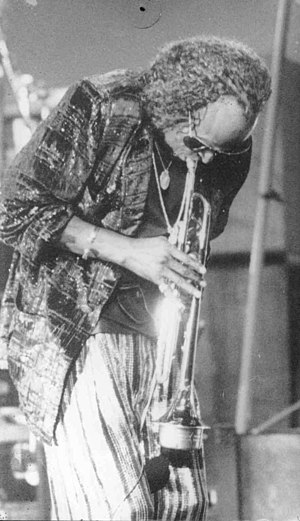 Miles Davis, photo taken in Rio de Janeiro, Ma...