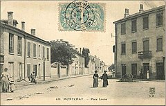 Lyon, Montchat, Place Louise