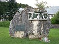 Памятник в ознаменование 12-ти столетий со времени битвы у перевала Ронсесваль.
