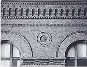 Detail of the Nichols Block, Bangor, Maine, 1892.