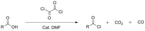 Sintesis asil klorida dari oksalil klorida menggunakan katalis DMF