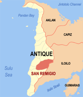 Mapa a pakabirukan ti San Remigio