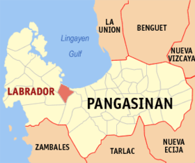 Mapa a pakabirukan ti Labrador