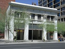 Front view of the J.W. Walker Building (built 1920)